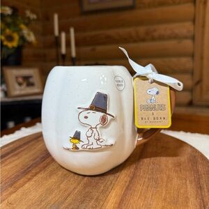 GIVE THANKS Peanuts THANKSGIVING Mug